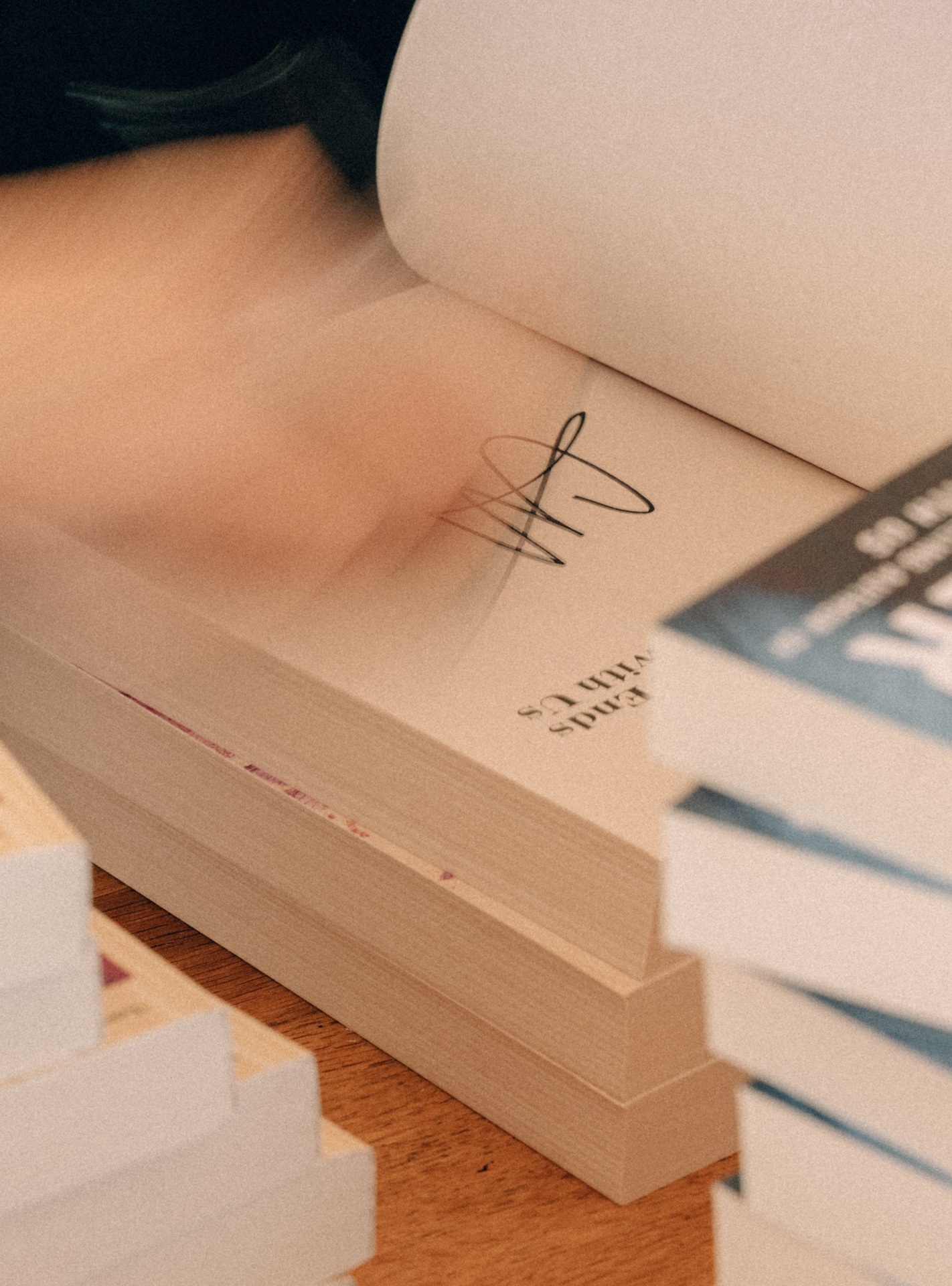 Hoover's signings are well-oiled operations that unfold with the precision of a fast food assembly line. Photo / Allison V. Smith, The New York Times