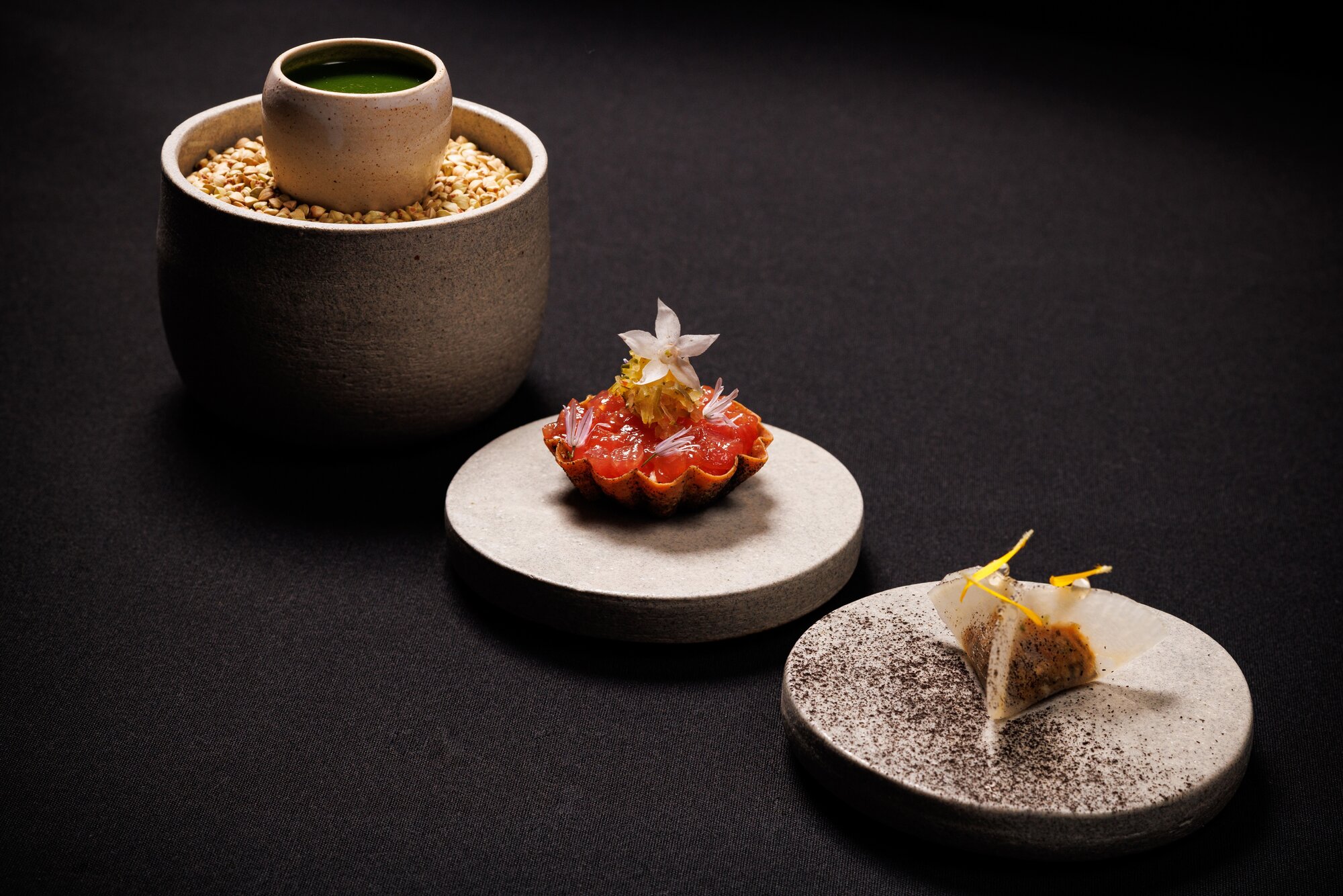 The snacks on the menu at Paris Butter restaurant in Herne Bay. Photo / Babiche Martens