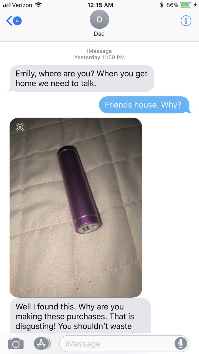 Teen shares most awkward father-daughter text exchange ever - NZ Herald