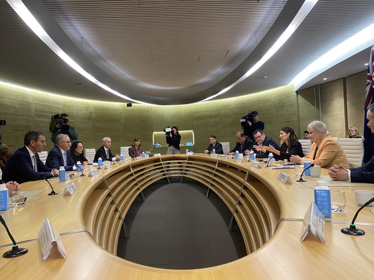 Senior New Zealand and Australian Government ministers meet in Sydney. Photo / Jenée Tibshraeny