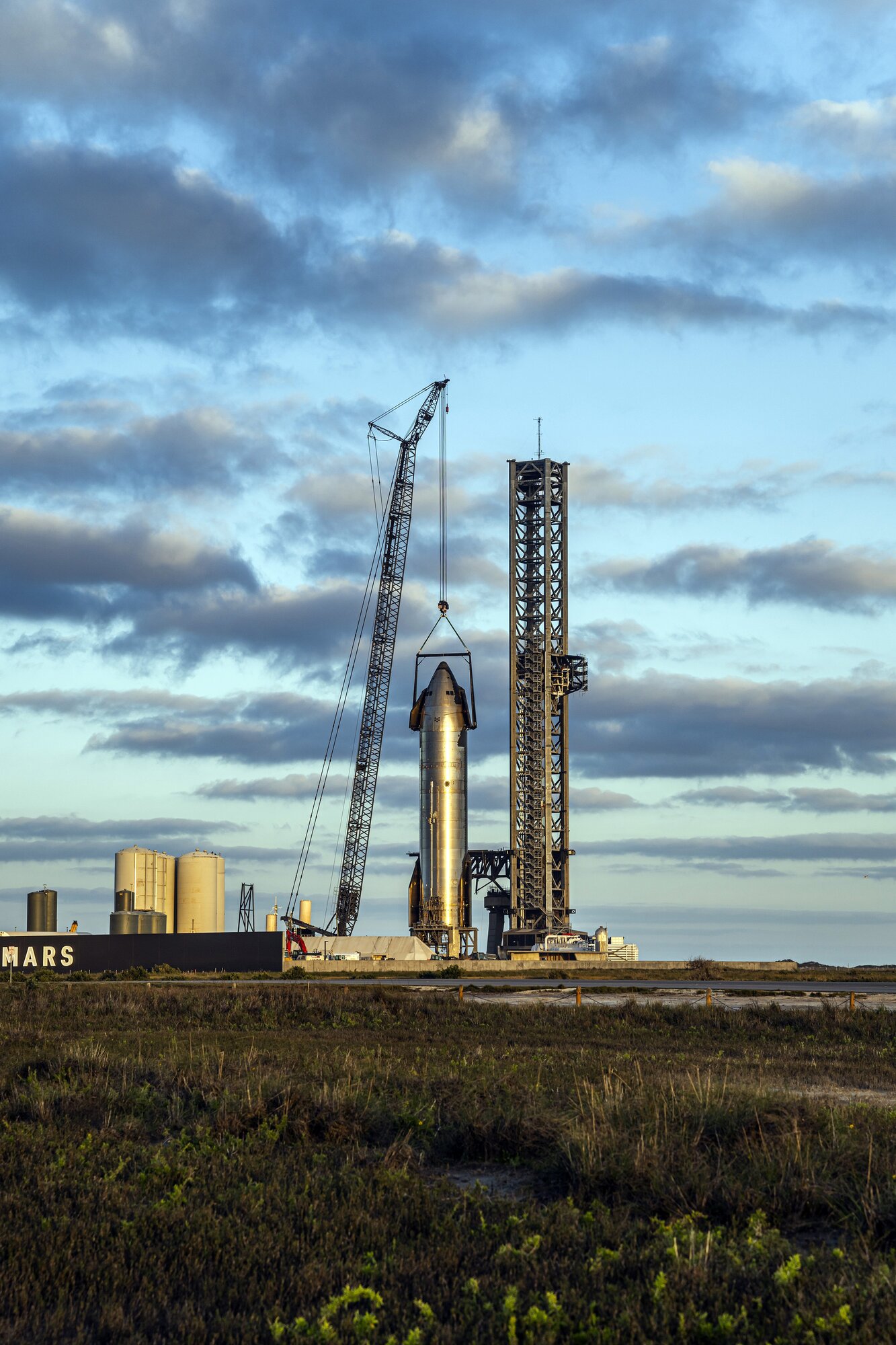 Part of SpaceX’s Starship rocket in Boca Chica, Texas, last year. Musk is shaping both policy and personnel decisions that could benefit his companies. Photo / Meridith Kohut, The New York Times
