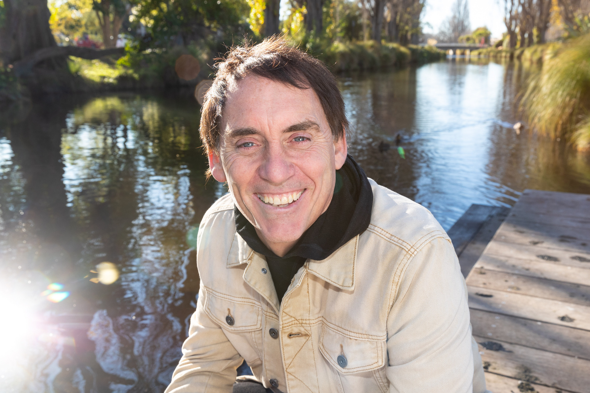 New Zealand radio and TV personality Jason Gunn. Photo / Martin Hunter