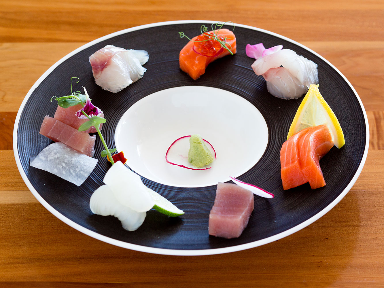 The sashimi on the menu at new Morningside restaurant Icco. Picture / Babiche Martens