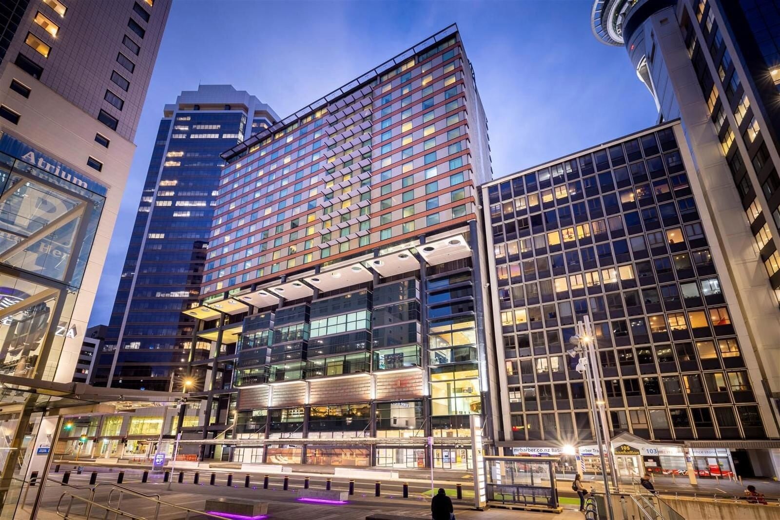 The SkyCity Grand Hotel, 90 Federal St, Auckland. Photo / CBRE