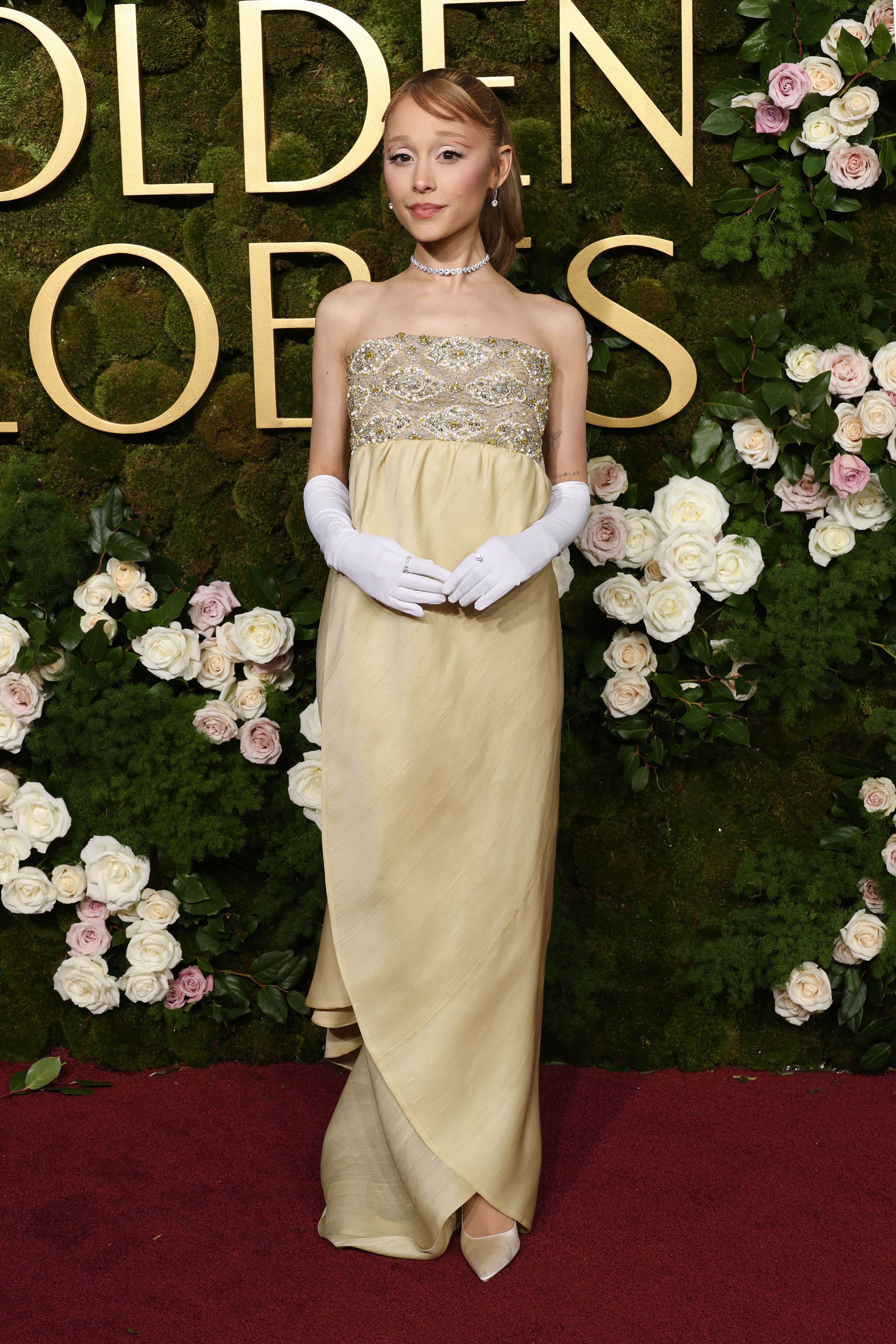 Ariana Grande attends the 82nd Annual Golden Globe Awards. Photo / Getty Images