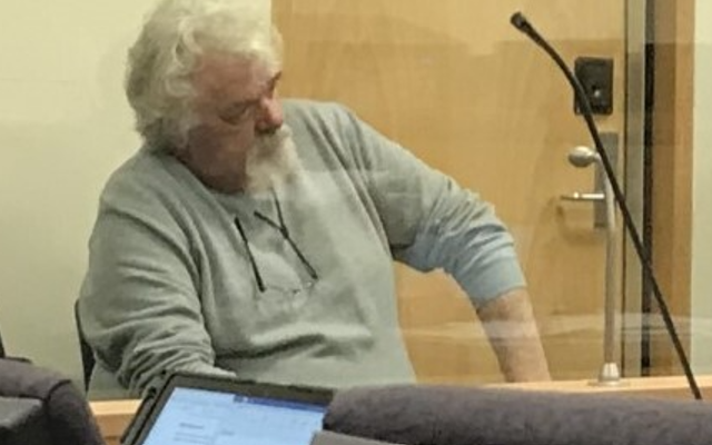 Wayne Moonie at his sentencing for multiple child abuse offences. Photo / John Weekes
