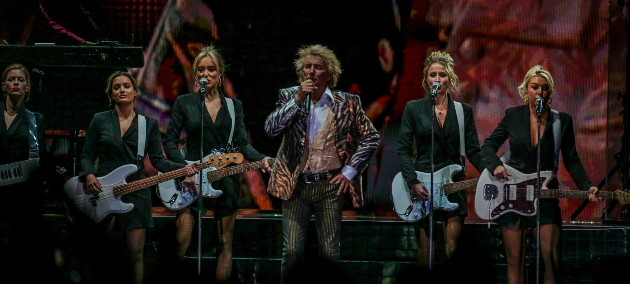 Rod Stewart wows the crowd at Mission Estate Winery. Photo / Paul Taylor