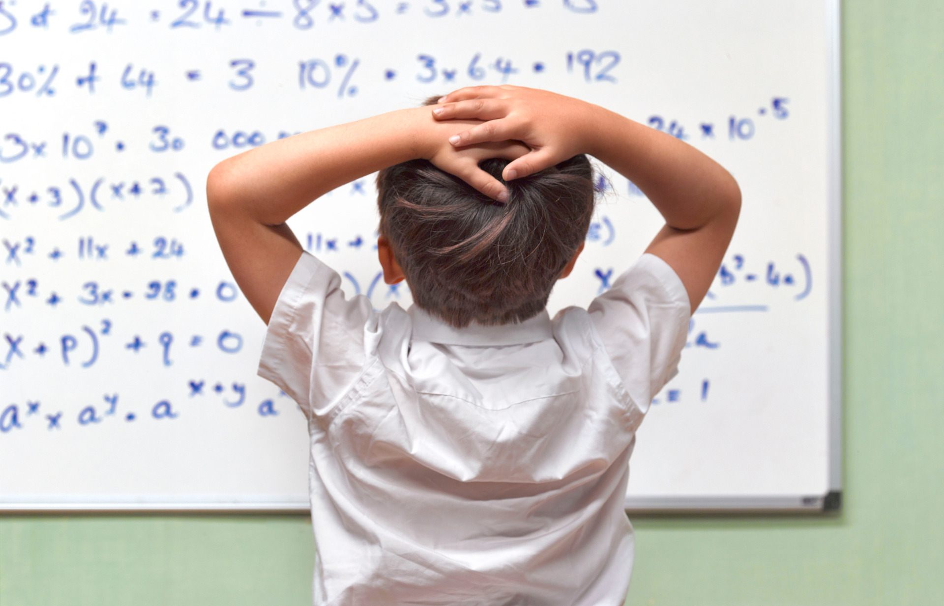 Maths tutors are in strong demand as students and their parents grapple with plunging achievement rates. Photo / Getty Images