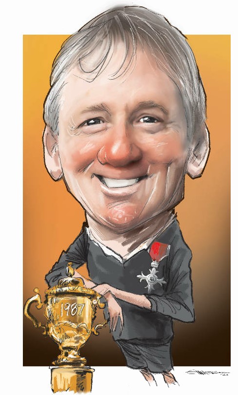 David Kirk, as depicted by Rod Emmerson.