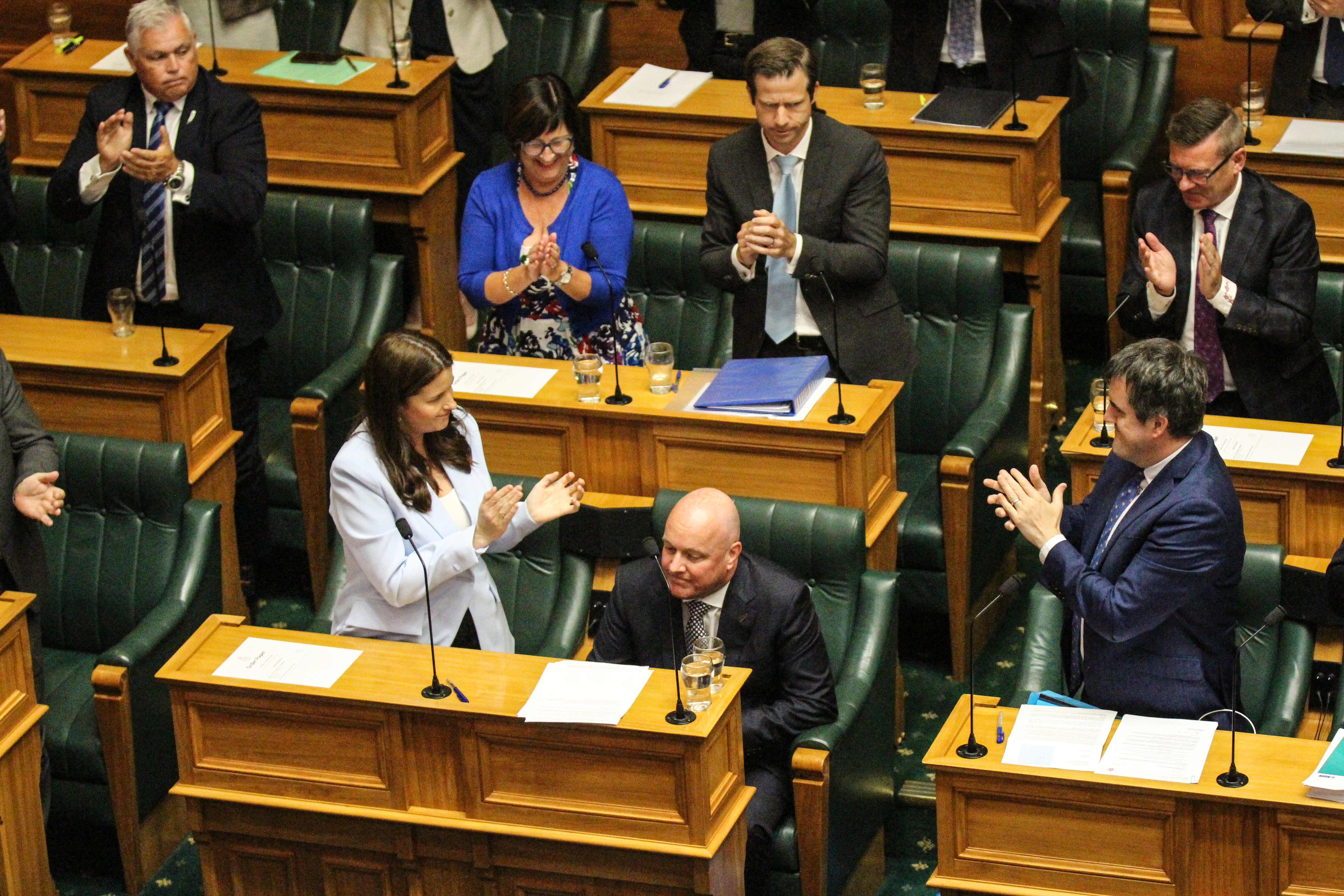 National leader Christopher Luxon will seek to reclaim the narrative this week. Photo / Jed Bradley