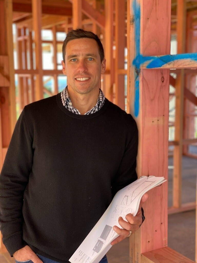 Master Builders Association national vice president Johnny Calley of Tauranga-based Calley Homes. Photo / Supplied