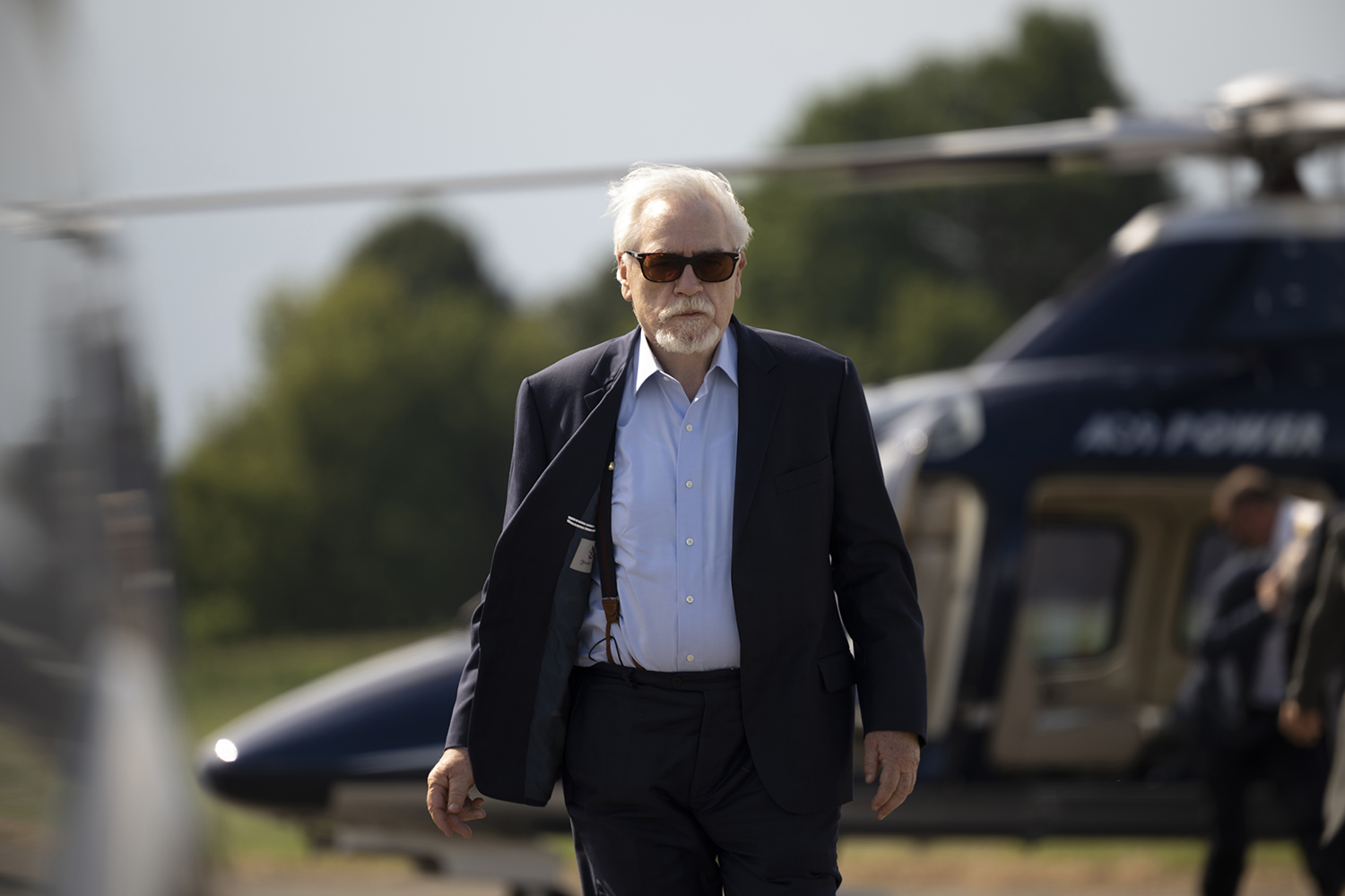 Brian Cox as media mogul Logan Roy. Photo / Supplied
