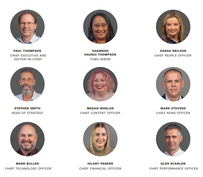 RNZ currently has nine executives. Photo / RNZ