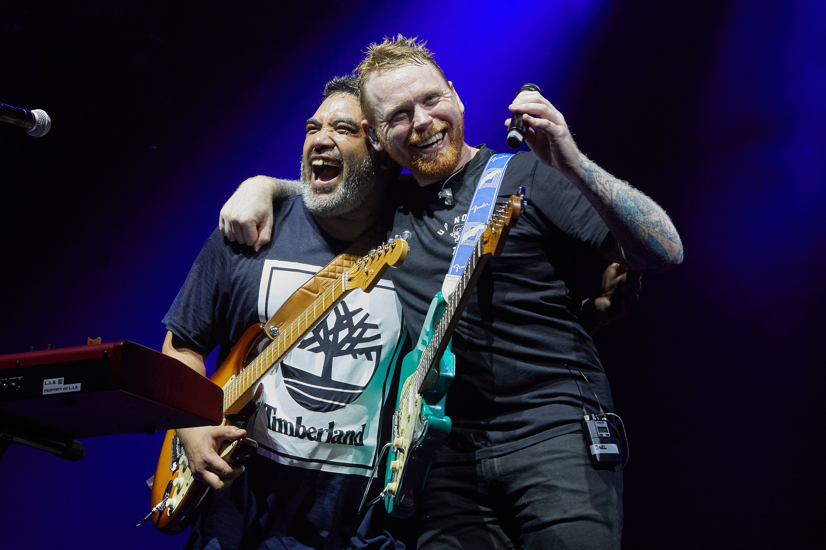 Stu Kora and Joel Shadbolt of L.A.B. Photo / Andy Jackson