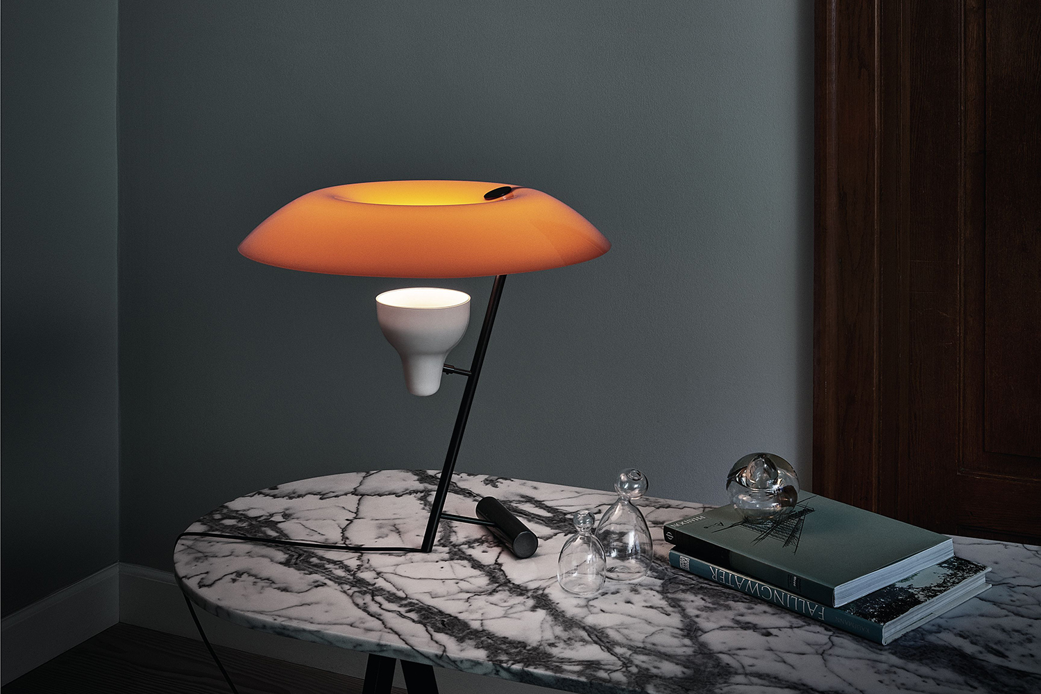 Astep 'Model 548' table lamp by Good Form. Photo / Supplied
