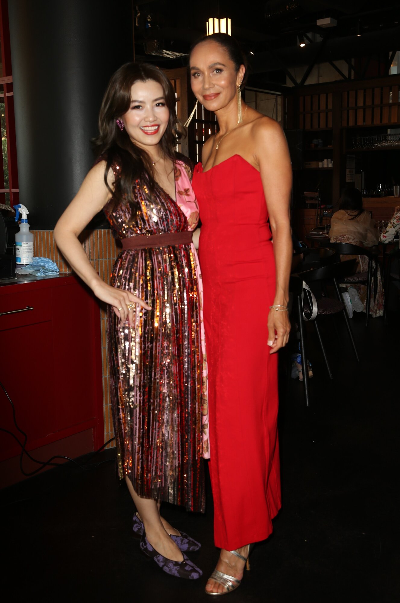 Shiny Gao and Lyzadie Renault. Photo / Norrie Montgomery  