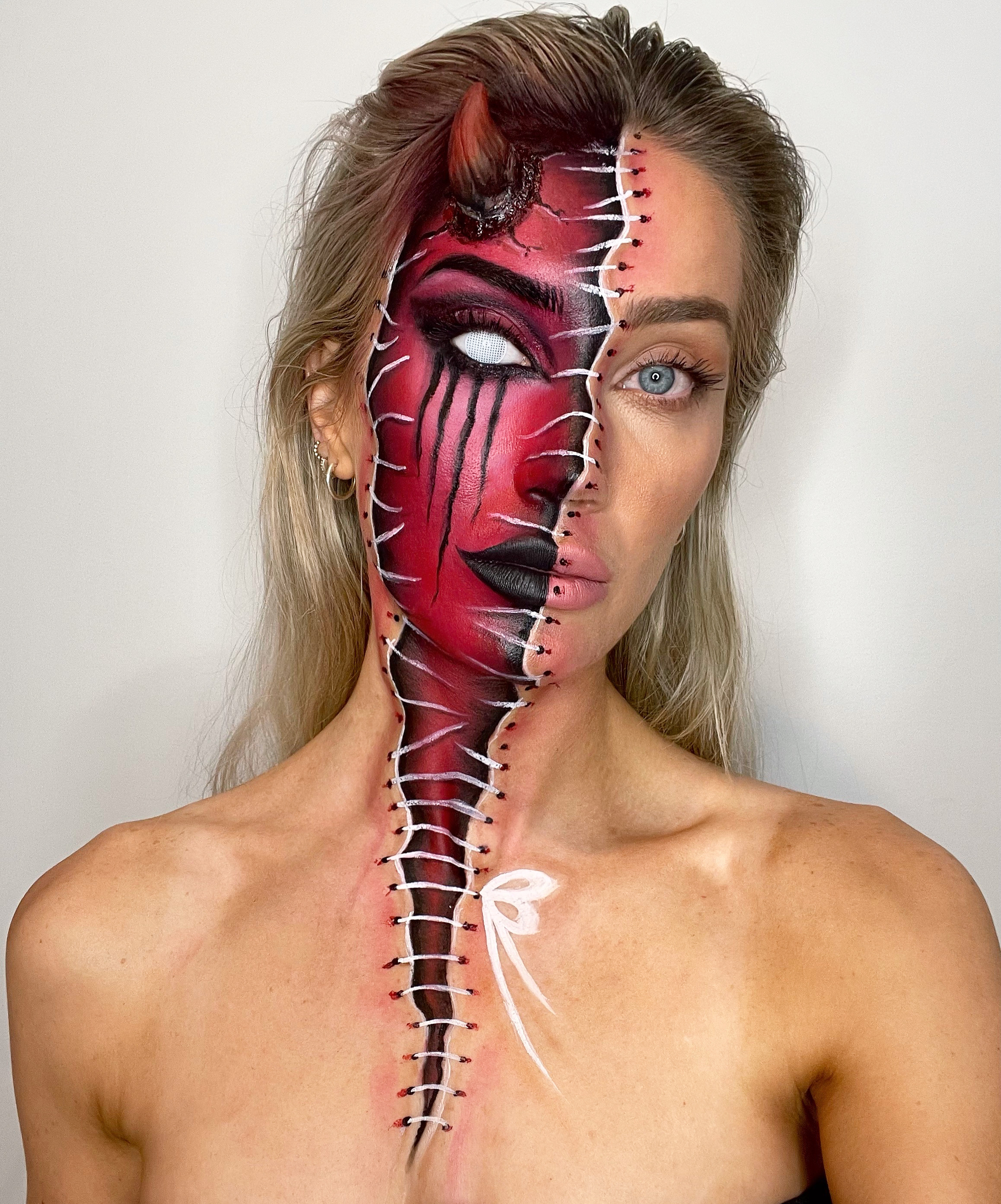 Halloween makeup: Tauranga artist Alyshia Jones-Mathie shares her gruesome  looks - NZ Herald