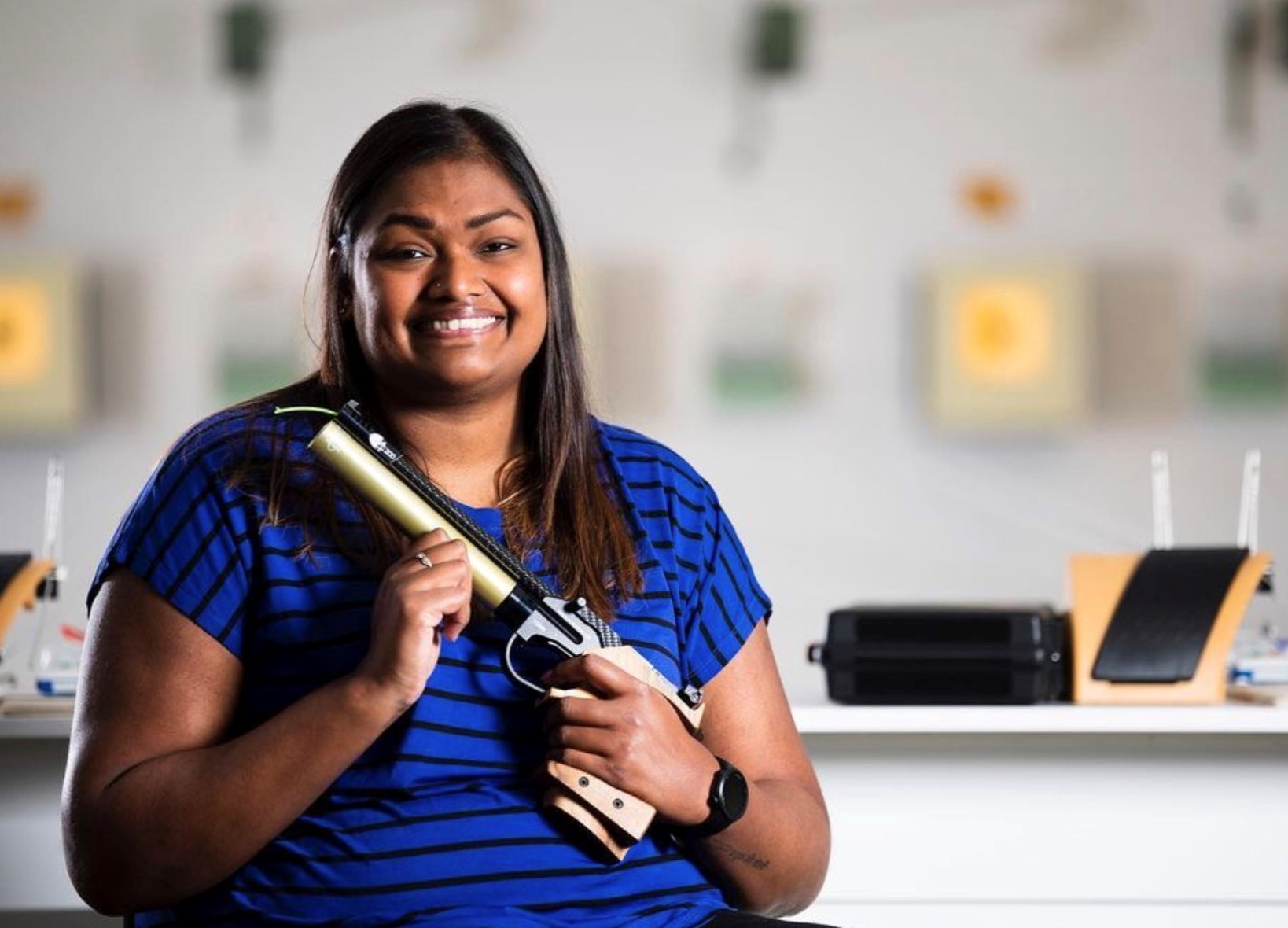 Neelam O'Neill is hoping to get to the Paris 2024 Paralympics. Photo / Alisha Lovrich