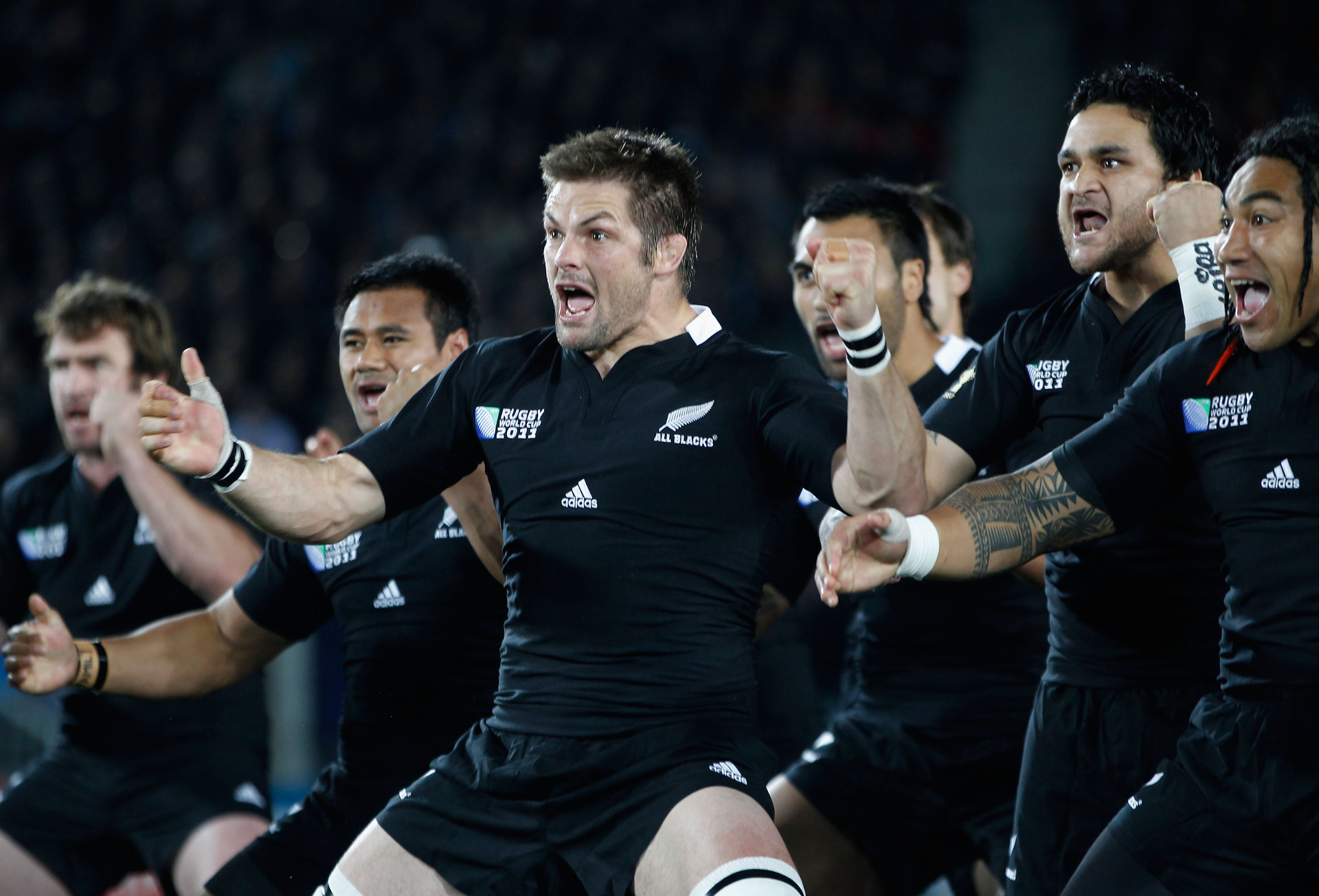 Richie McCaw led the All Blacks to a home Rugby World Cup triumph 10 years ago. Photo / Getty