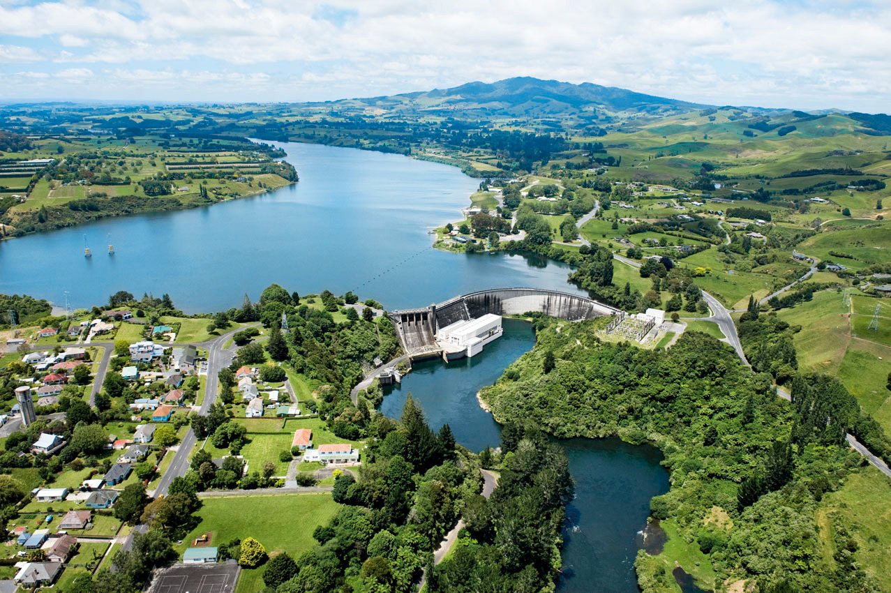 The hydro dam at Lake Karapiro. Photo / Supplied