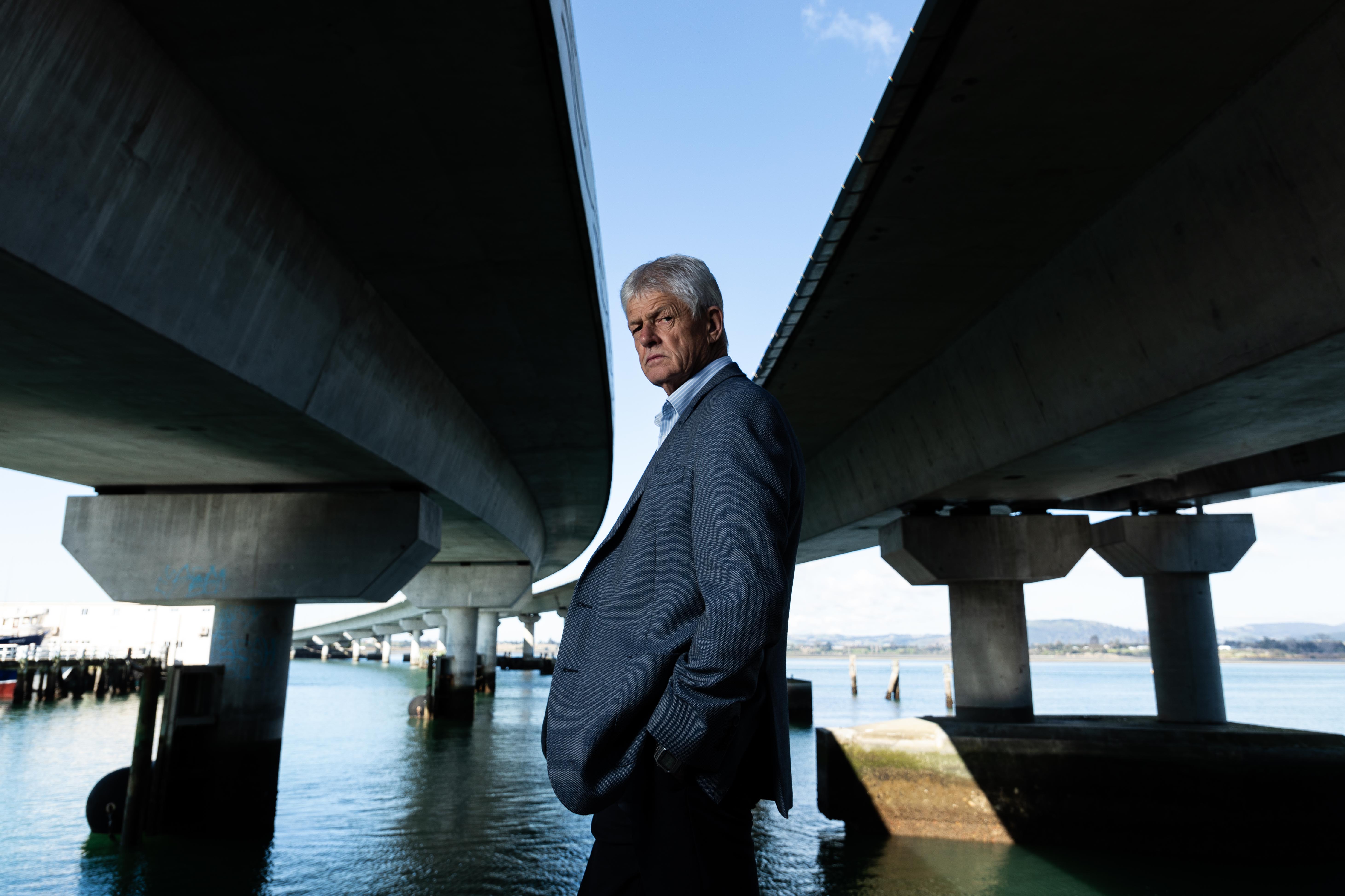 Larry Baldock is standing in the Tauranga electorate as an independent candidate. Photo / Alex Cairns