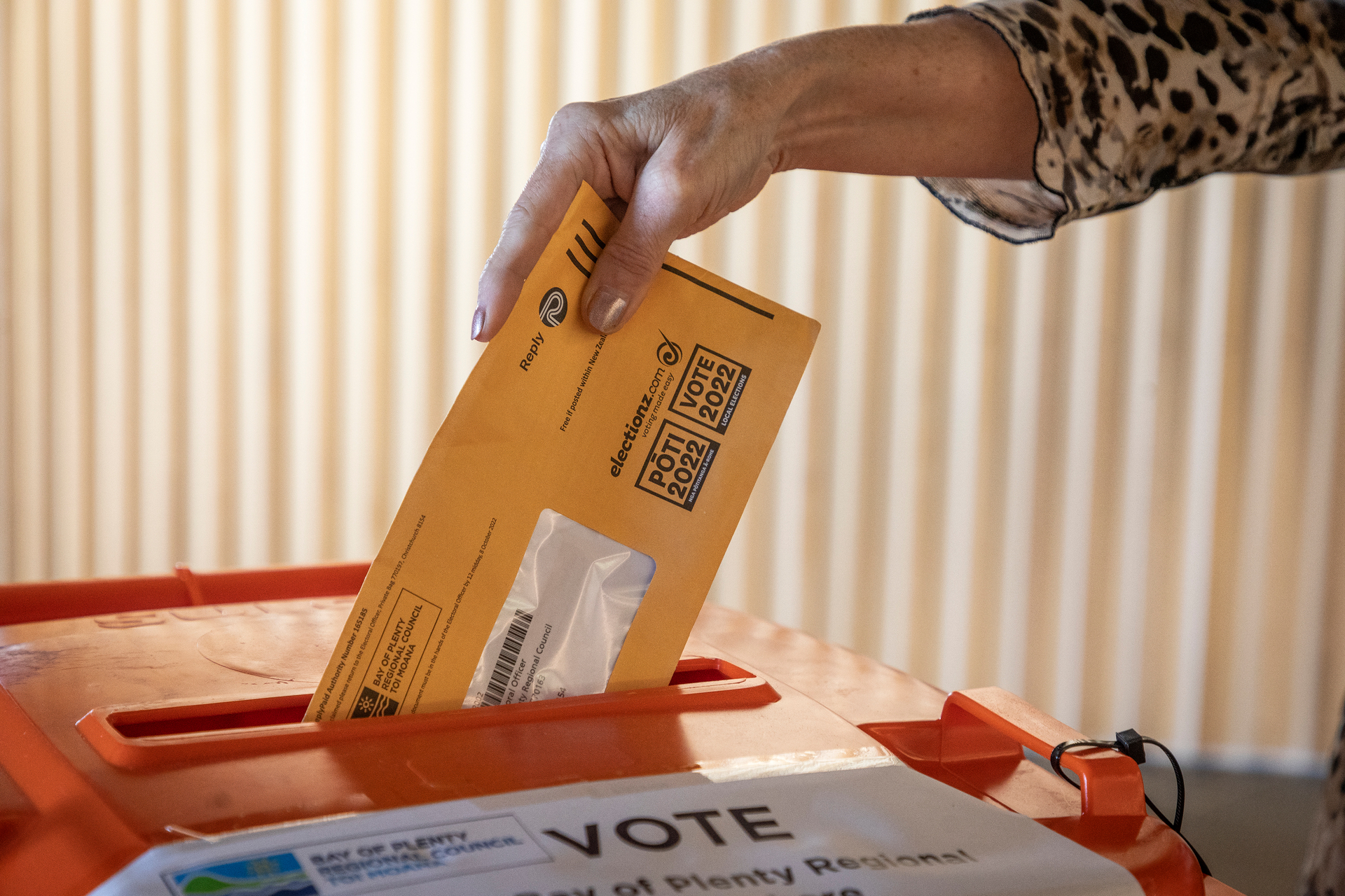 Voting closes at 12pm on October 8. Photo / Andrew Warner
