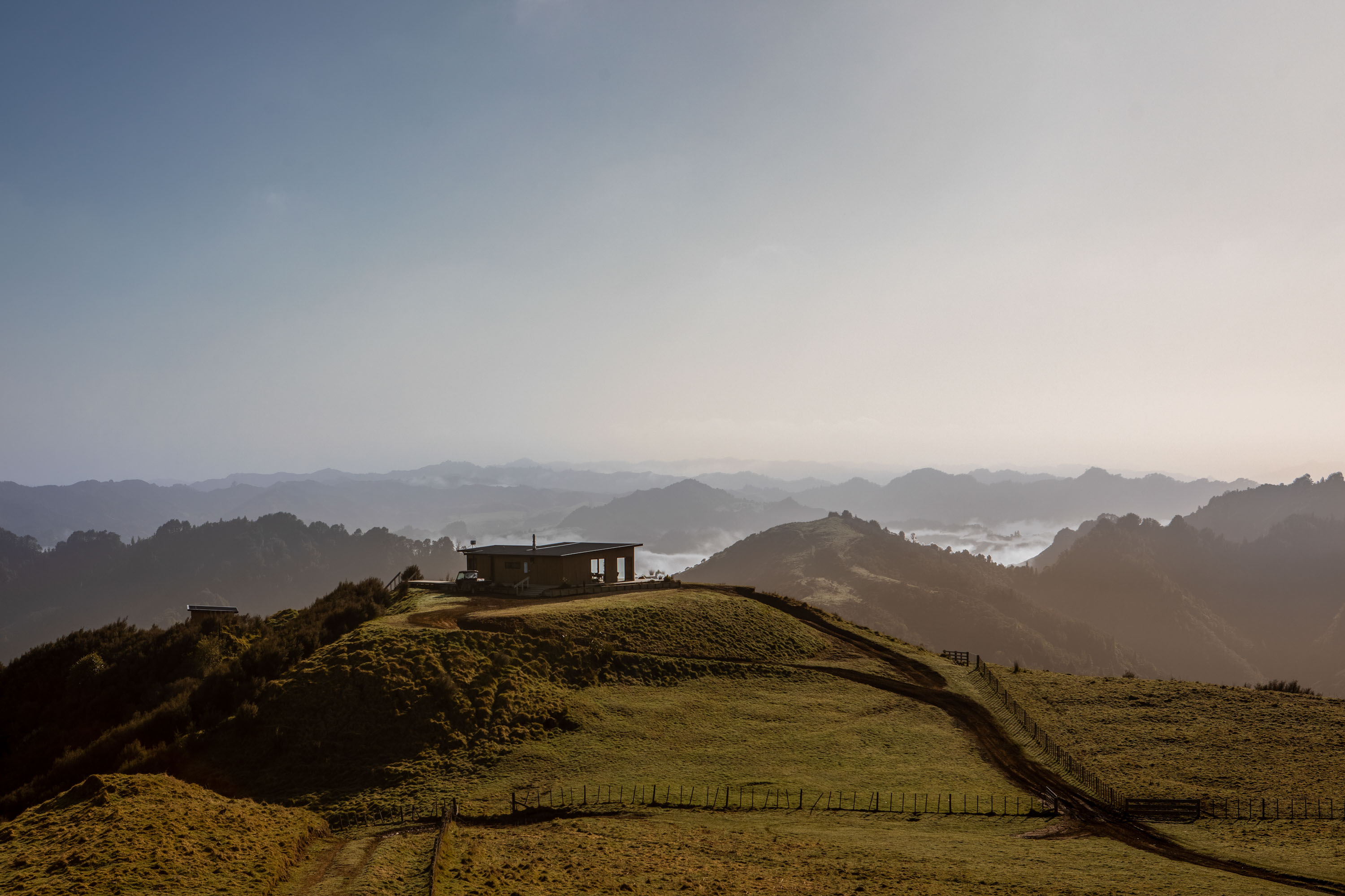 The Chef's Table restaurant is set high atop Blue Duck Station in the Ruapehu district. Photo / Orianna Photography