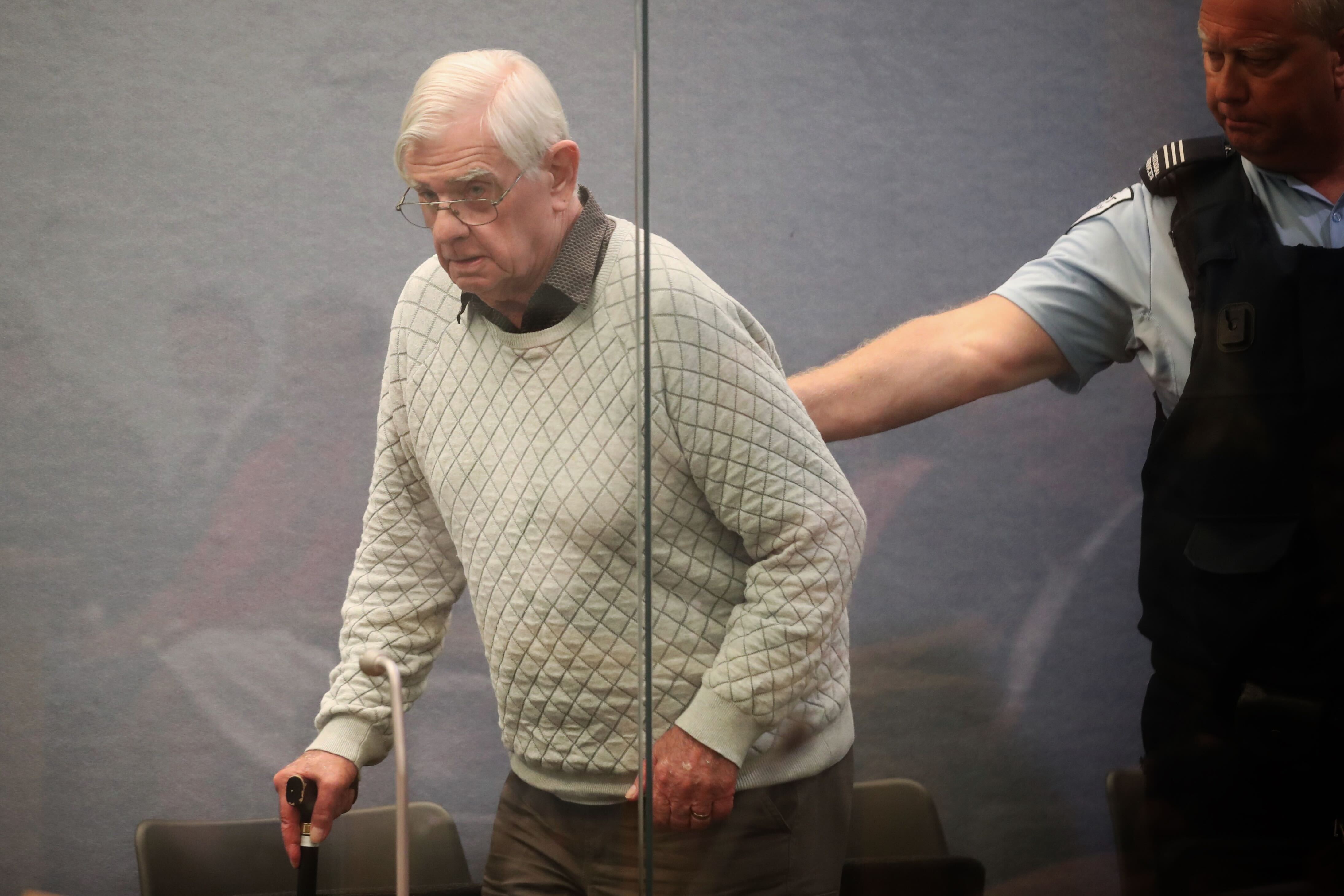 Former Dilworth teacher Robert Wynyard appears in the High Court at Auckland for sentencing regarding historic sexual abuse. Photo / Jason Oxenham