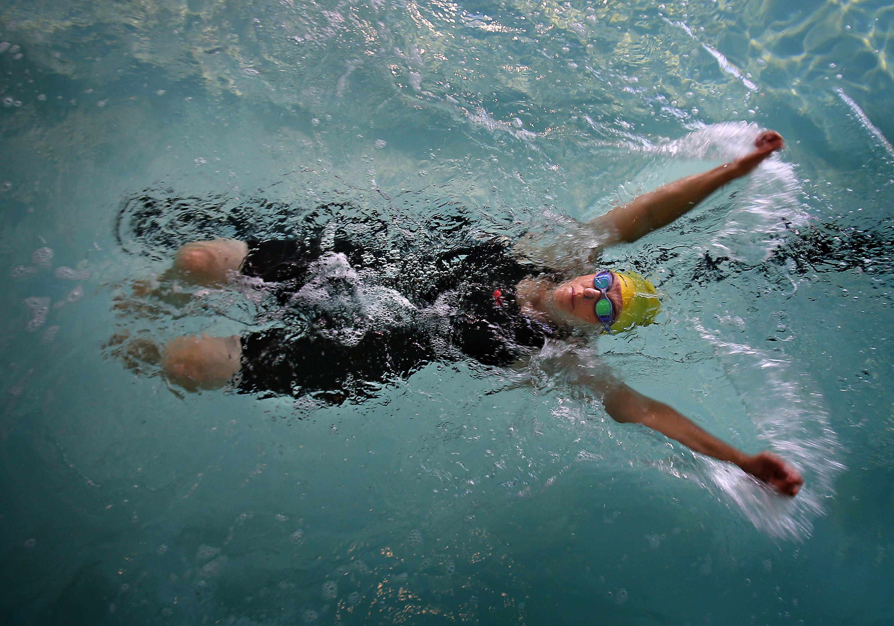 Lowry is the current world number two, in para swimming. Photo / John Borren
