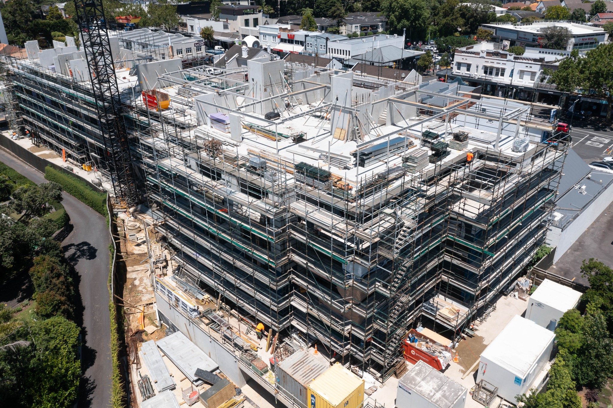 As at January 25, here is the construction site. Photo / CMP Construction