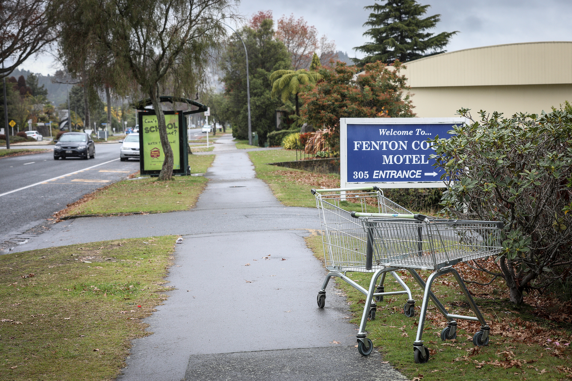 Court action against non-contracted emergency housing motels has been dropped. Photo / Andrew Warner