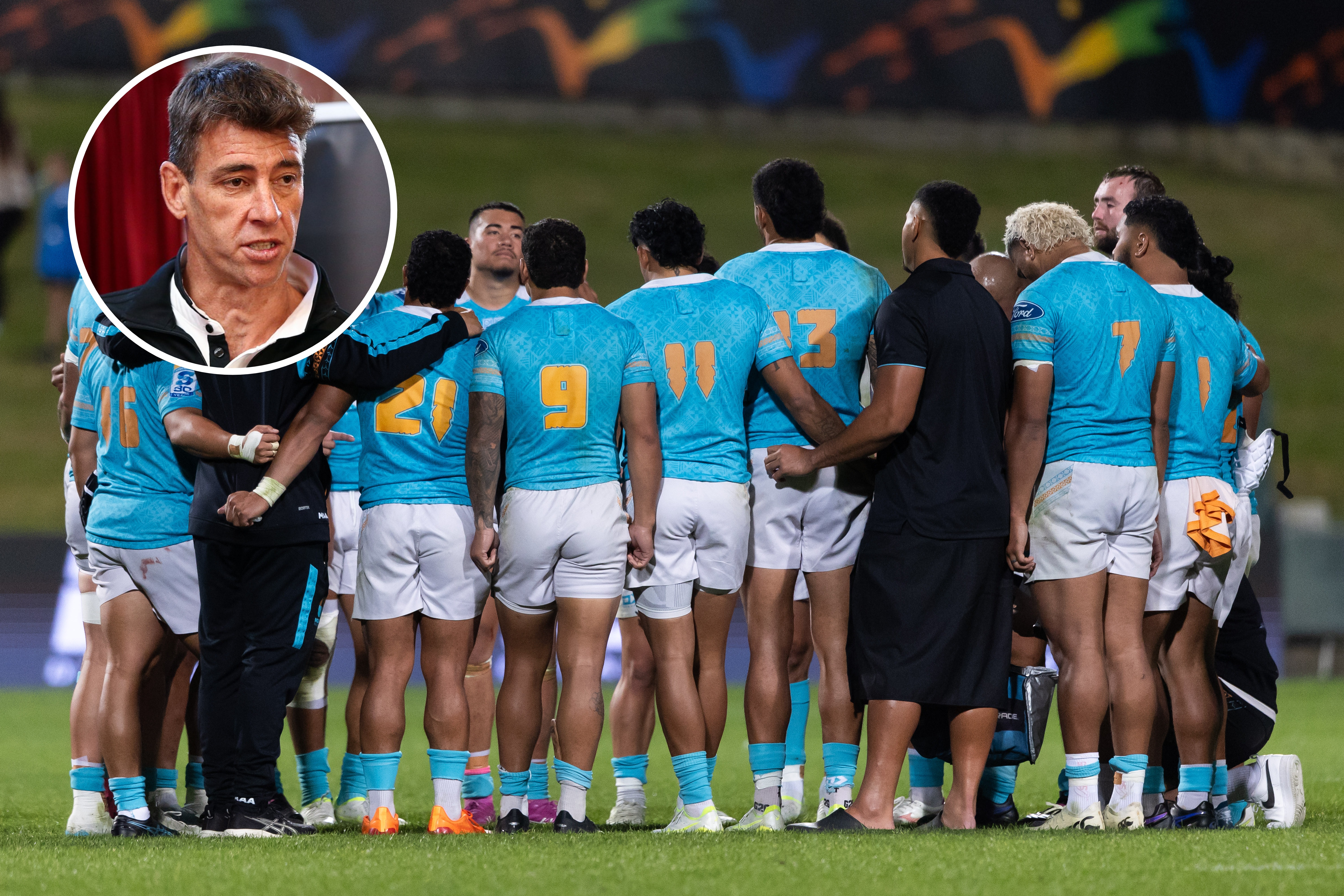 Rob Nichol believes the past should not serve as an accurate guide to Moana Pasifika’s future. Photo / Photosport
