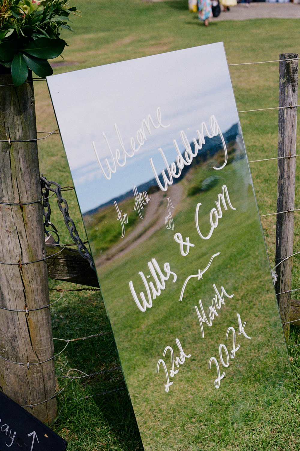 Cam Deynzer and Will Coleman had a large amount of help from friends, family, and locals to pull a remote wedding off. Photo / Poet Pictures