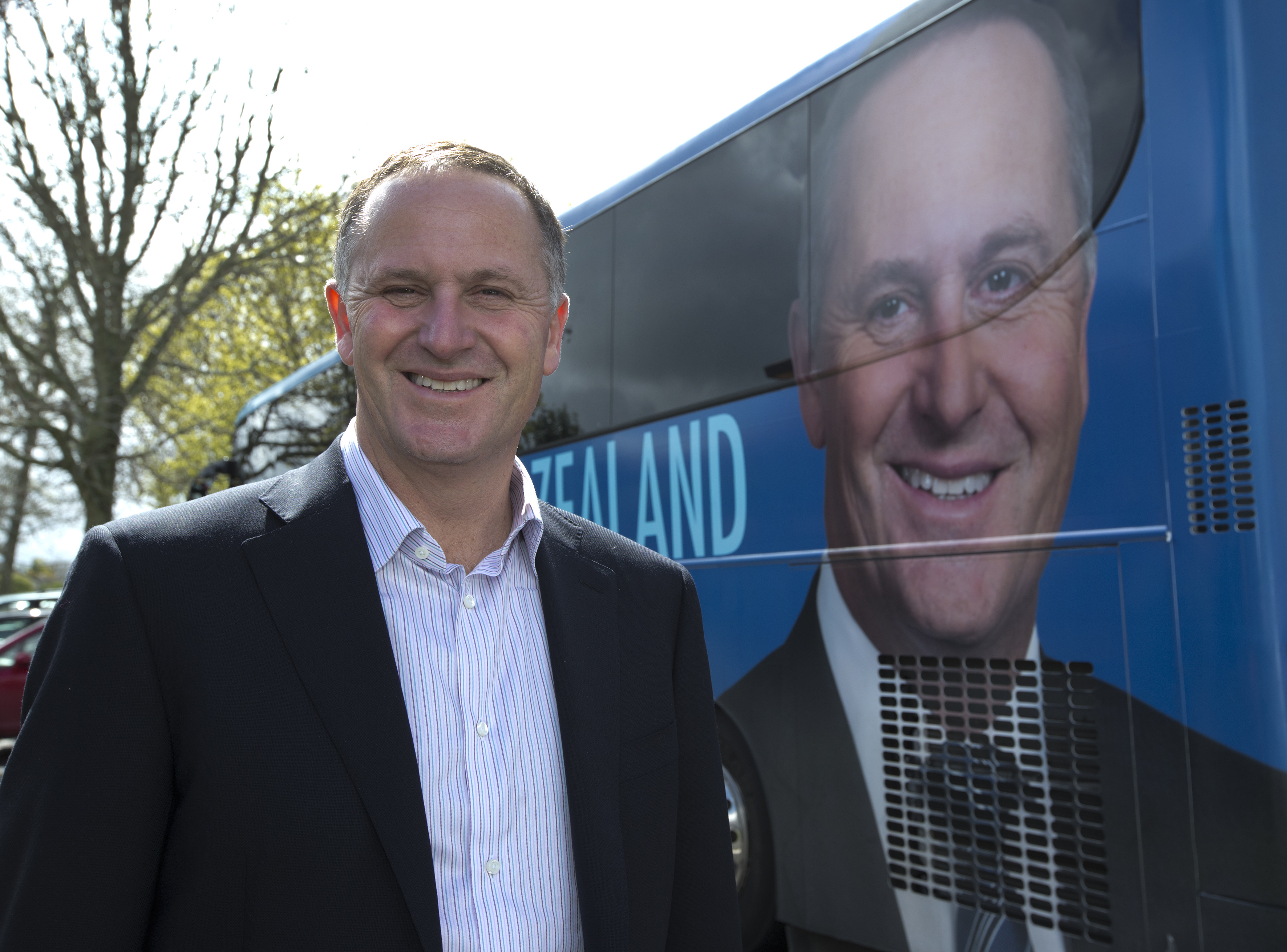 Prime Minister John Key a few days before polling day in 2014. Photo / Mark Mitchell 