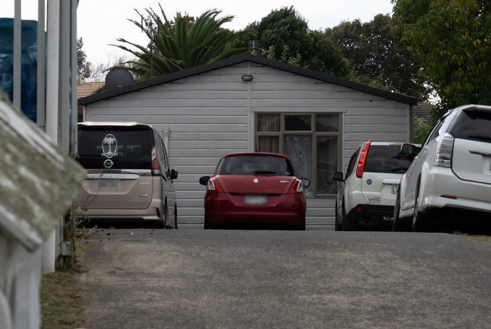 This cold converted Manurewa garage is home to a family of four, including a disabled child and a toddler. Herald photo / Annaleise Shortland.