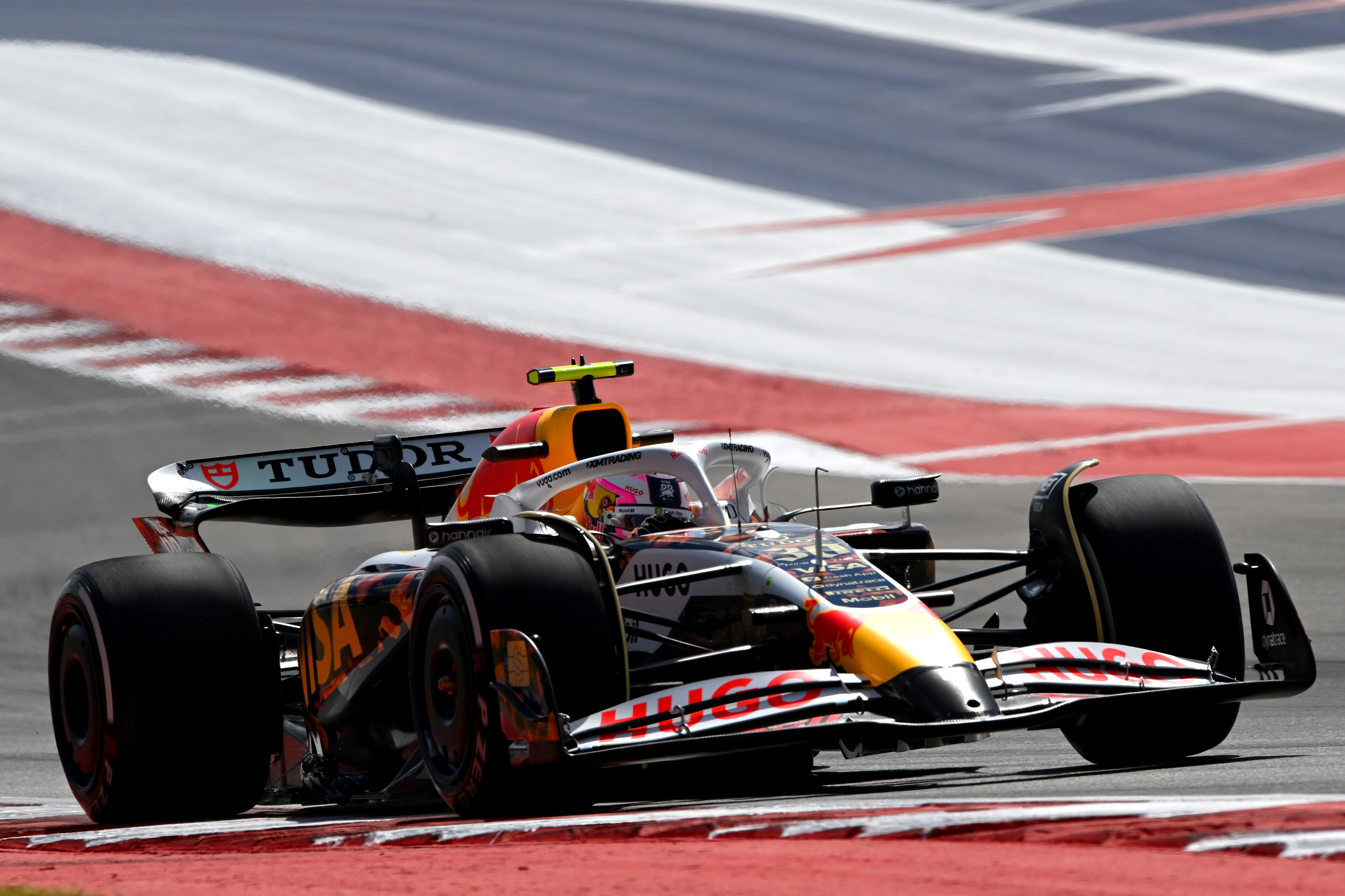 Liam Lawson at Austin's Circuit of the Americas. Photo / Red Bull