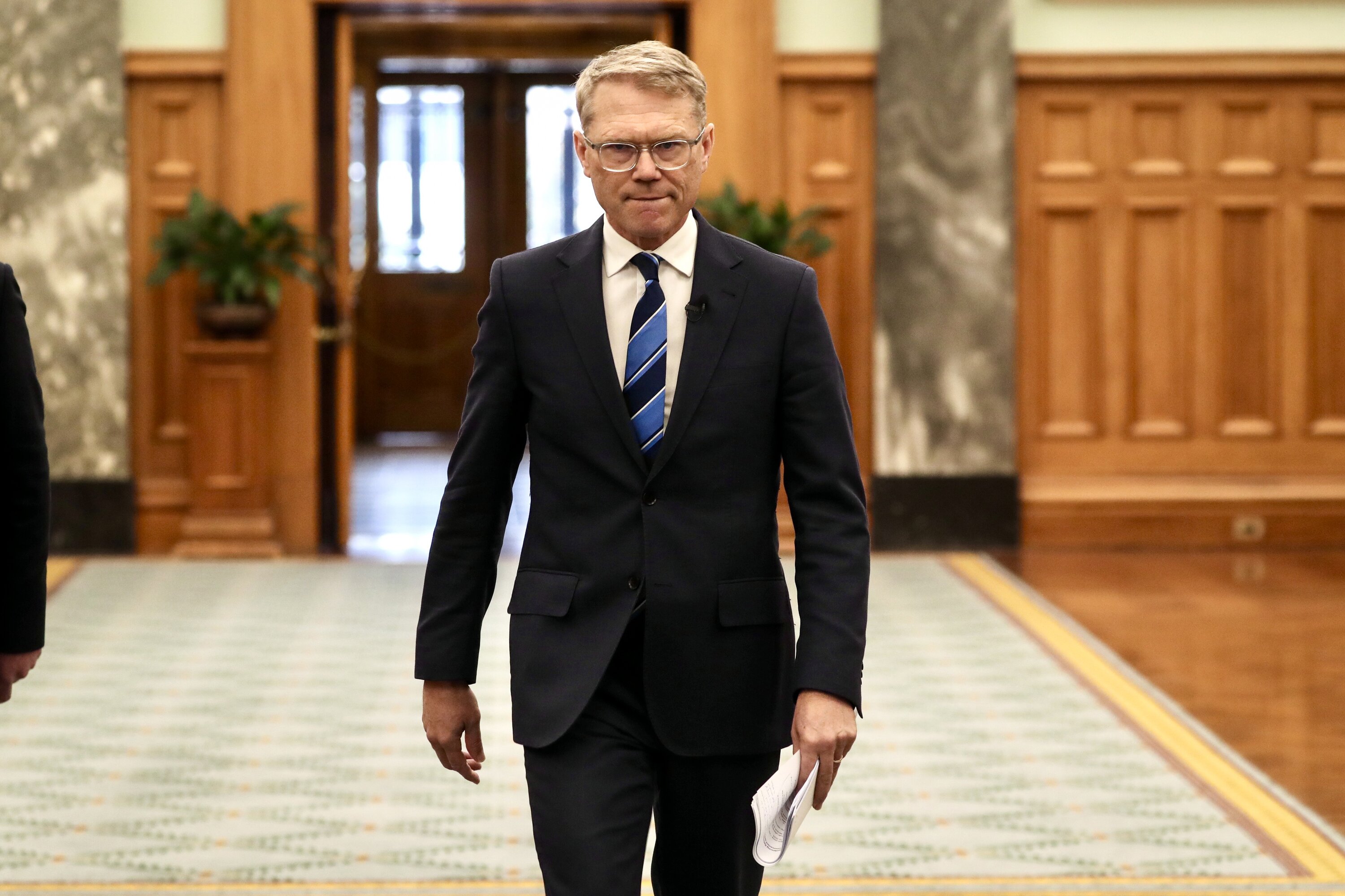 Justice Minister Paul Goldsmith was compared to running meetings like a 19th century official. Photo / Mark Mitchell