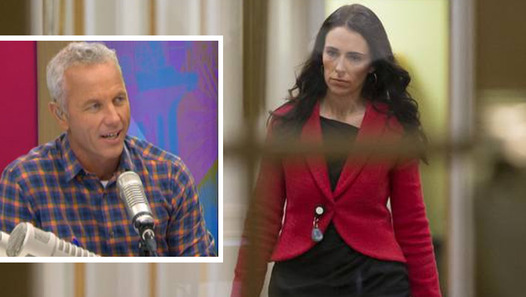 Jacinda Ardern has hit back at AM Show host Mark Richardson following his