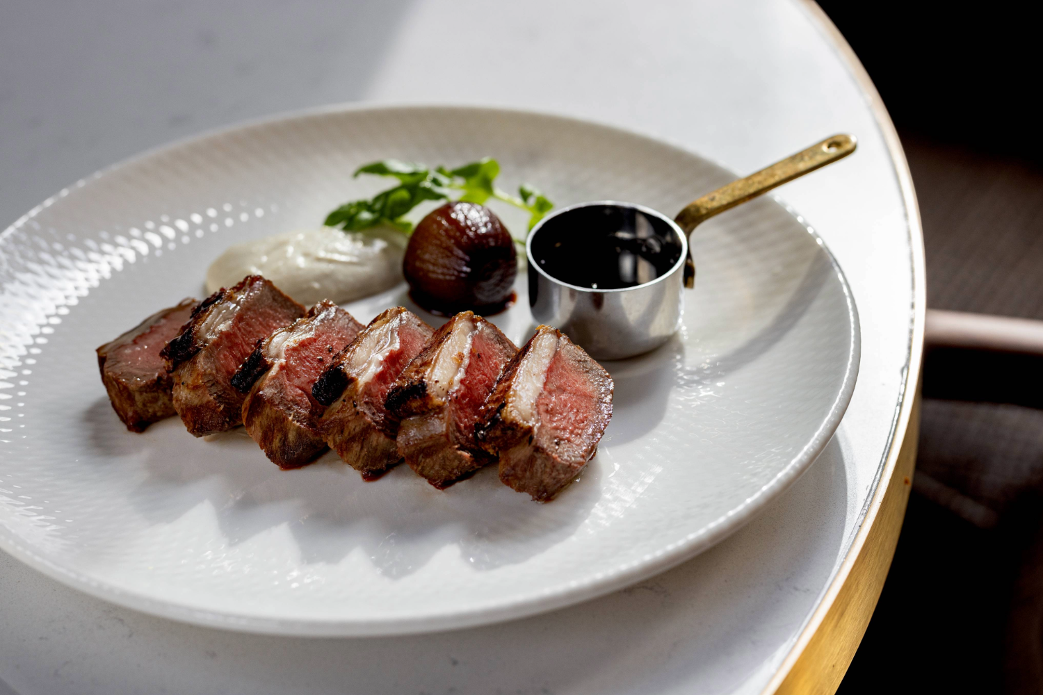 The steak on the menu at The Grill at Horizon by SkyCity. Photo / Babiche Martens