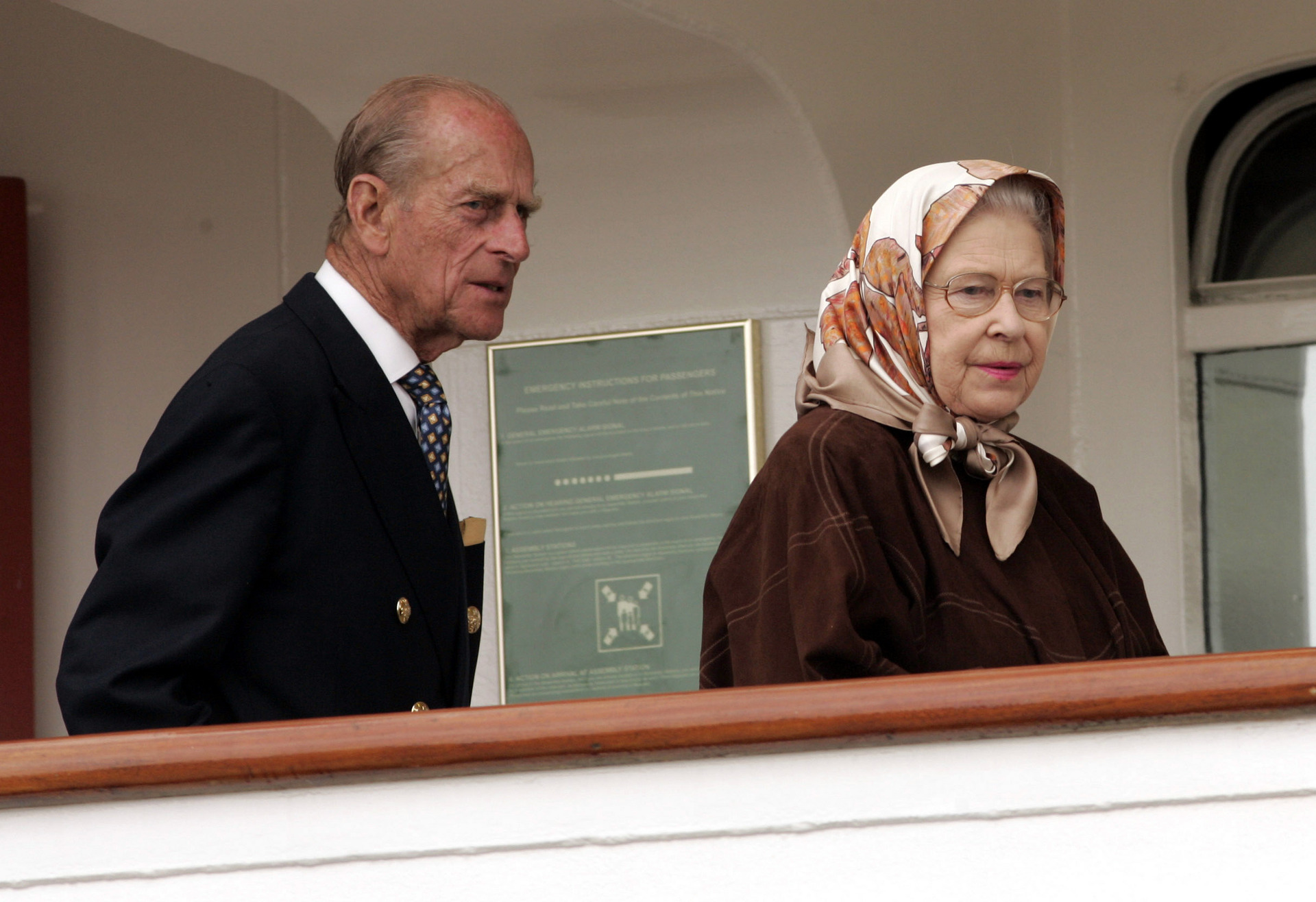 Queen Elizabeth and the Duke Of Edinburgh in 2019.