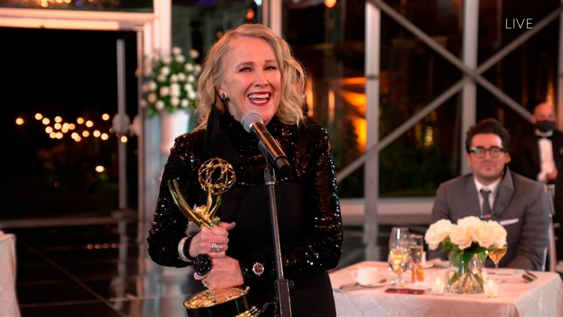 Emmy-winner Catherine O'Hara, the star of Schitt's Creek. Photo / AP