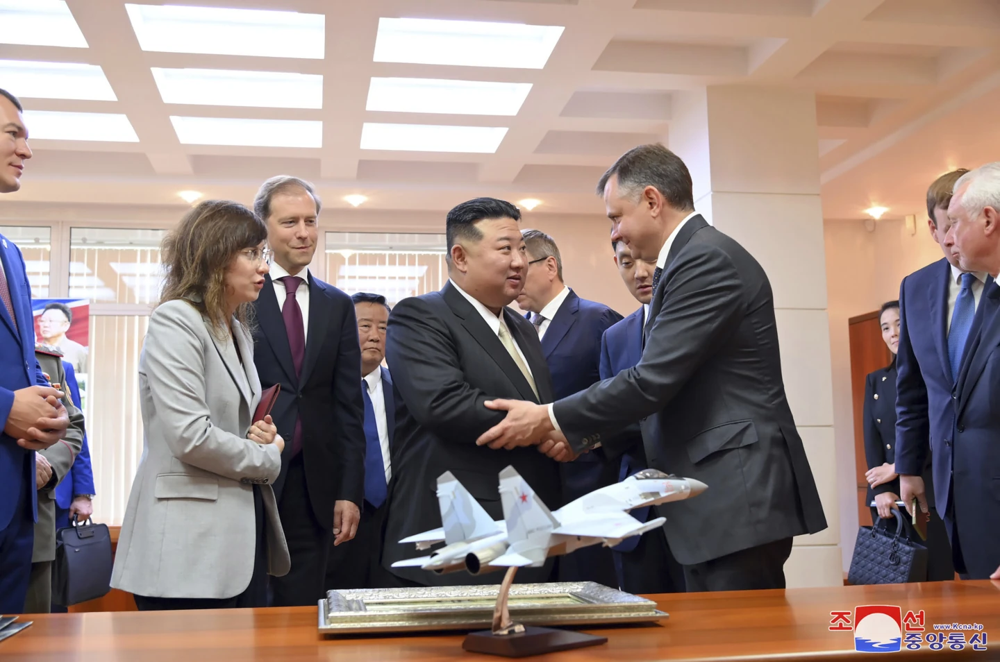 Kim’s visit was another possible hint at what he wants from Russia. Photo / AP