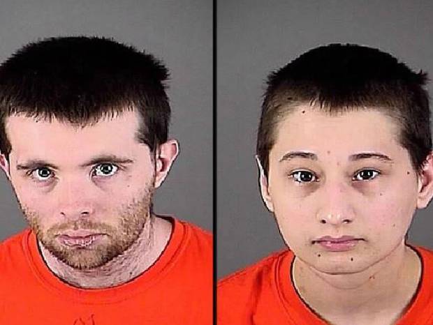 Nicholas Godejohn (left) is on trial for his part in the murder, while Gypsy Blanchard (right) pleaded guilty to 2nd degree murder and is serving 10 years. Photo / Supplied
