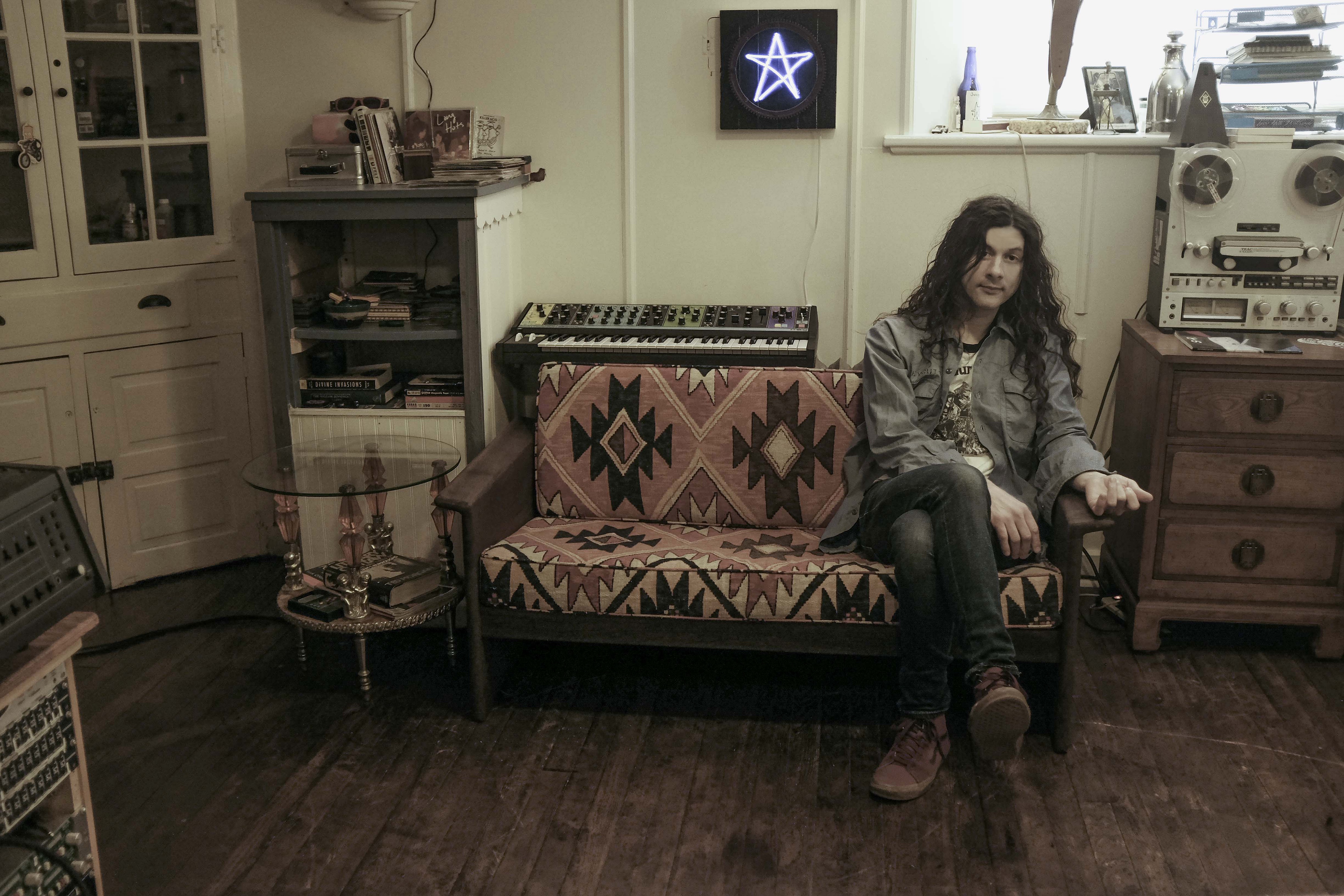 Indie musician Kurt Vile. Photo / Supplied