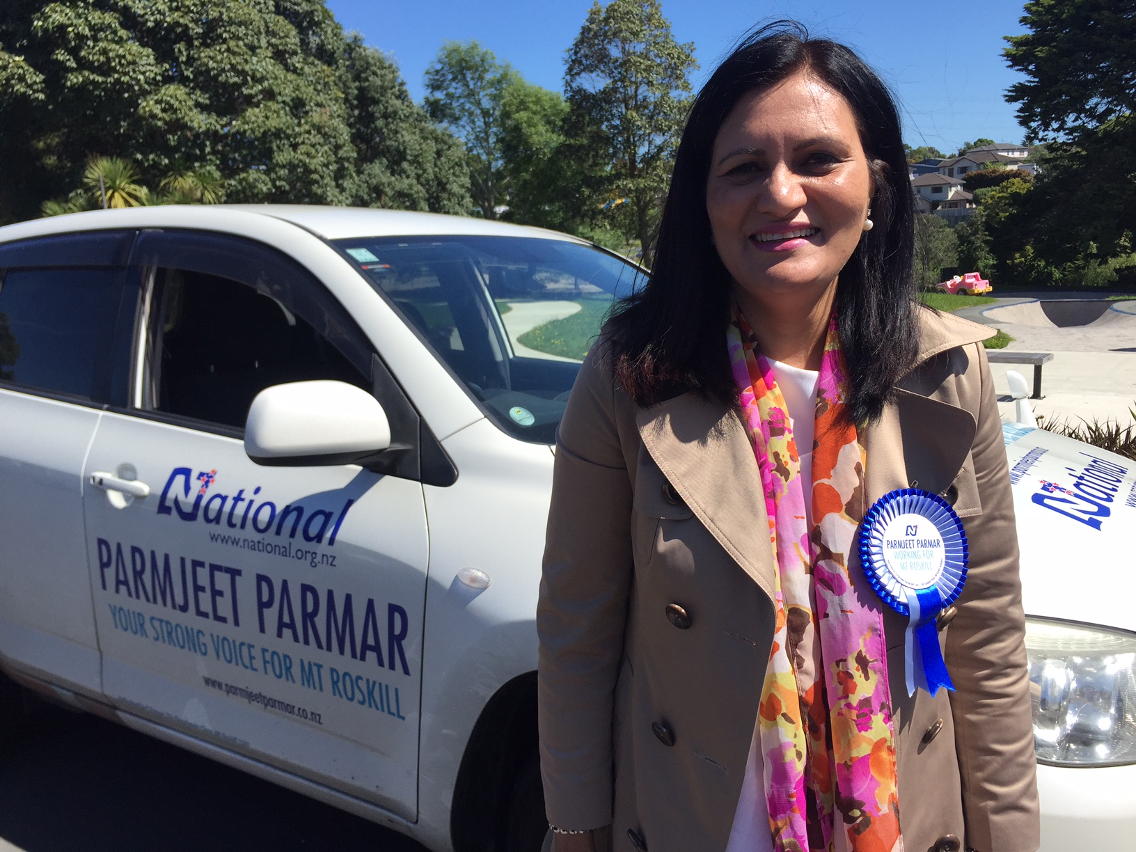 National candidate for Mt Roskill Parmjeet Parmar.