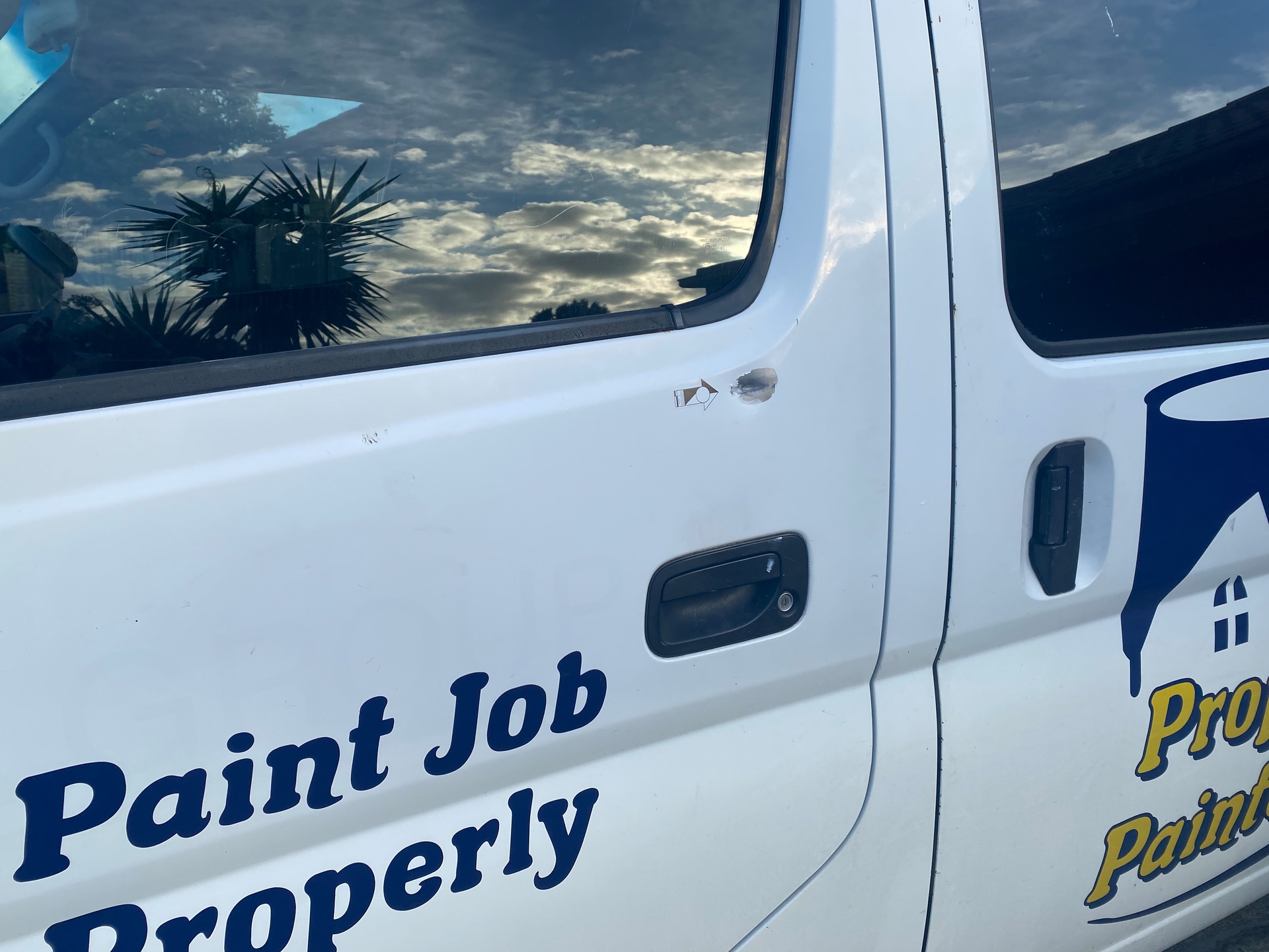 A bullet ricocheted off a van, into a garage, then into the bedroom of an innocent resident on Glen Osborne Terrace, Flat Bush, after seven houses were shot up on May 24, 2022. Photo / NZ Herald