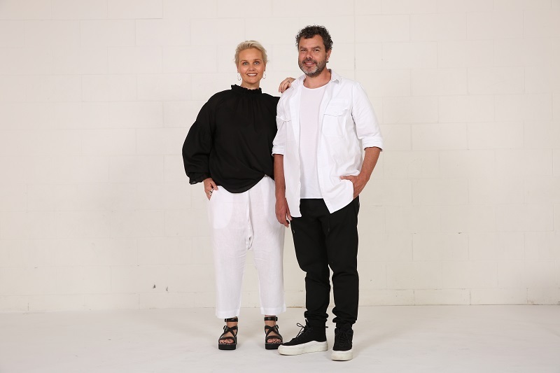 Kellie and Chris Taylor of Moochi. 
