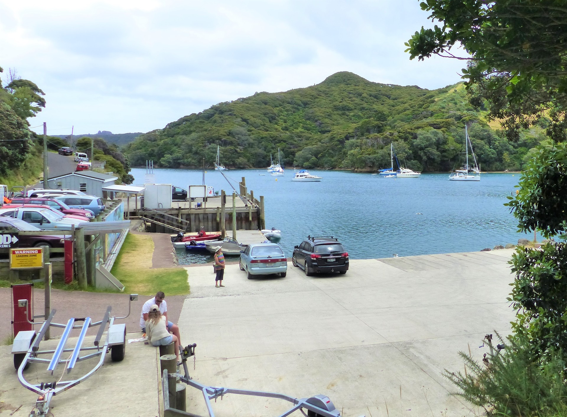 Port Fitzroy on the western side of Great Barrier Island. Photo / Audrey Young