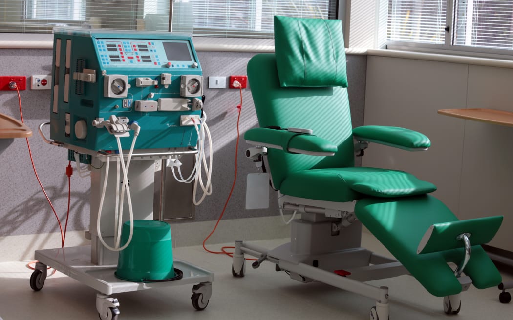 A dialysis unit at Kenepuru Hospital in Wellington. Photo / RNZ
