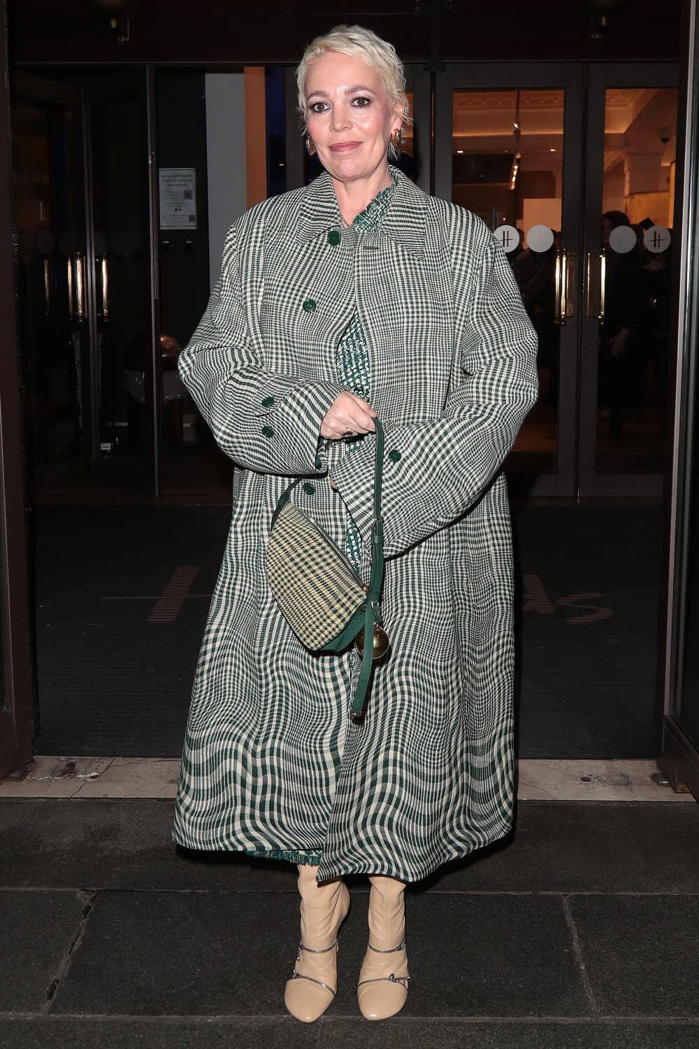 Olivia Colman attending the opening of the Burberry takeover of Harrods in London. Photo / Getty Images